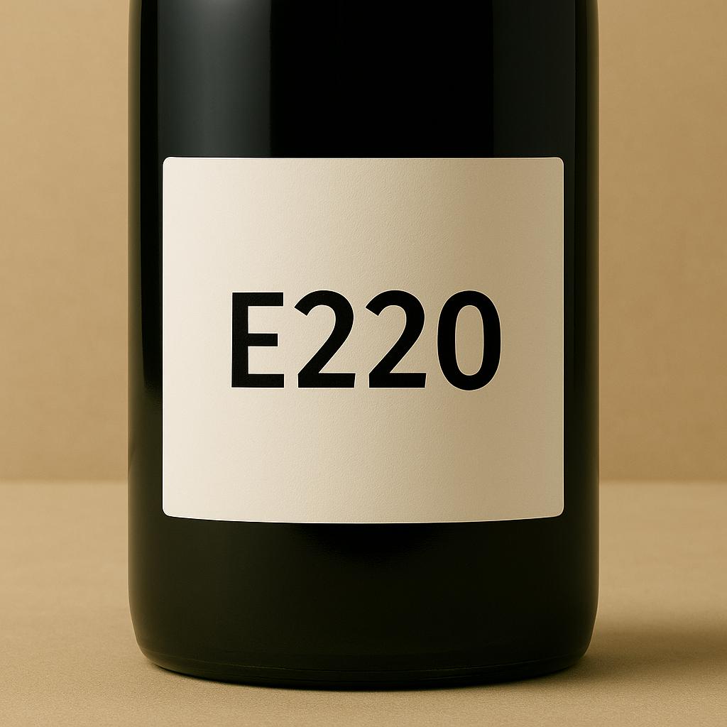 Sulfite im Wein bei E220 Beschriftung
